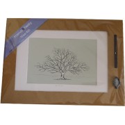 Friends & Family Tree- Takes 30 Fingerprints - Irish Oak- Large-Mounted Print Friends & Family Tree- Takes 30 Fingerprints - Irish Oak- Large-Mounted Print
